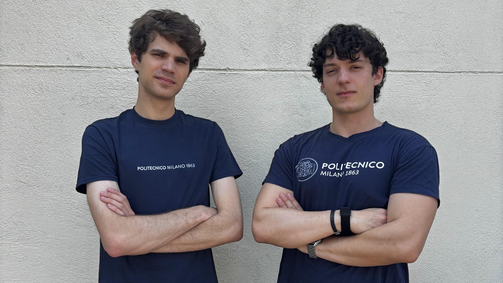 The AssetRouter founders, Andrea Tosi and Giacomo Massolini.